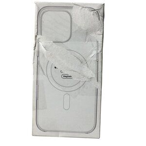 Apple: iPhone 16 Pro Max Clear Case with MagSafe, Box Damaged Case Is New